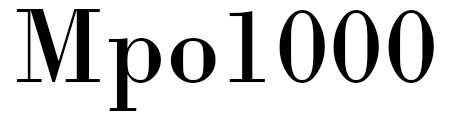 Mpo1000